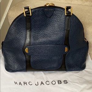 Marc Jacobs The Crosby Bowery Satchel Midnite Blue